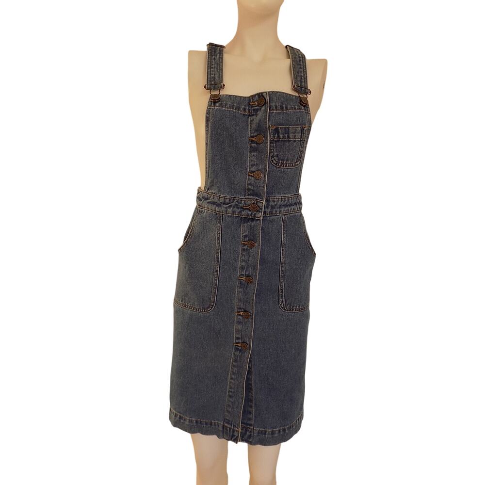BDG Urban Outfitters denim bib overall dress size 0